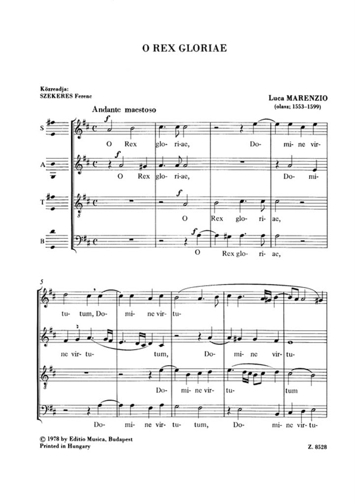 Old Masters' Mixed Choruses V28